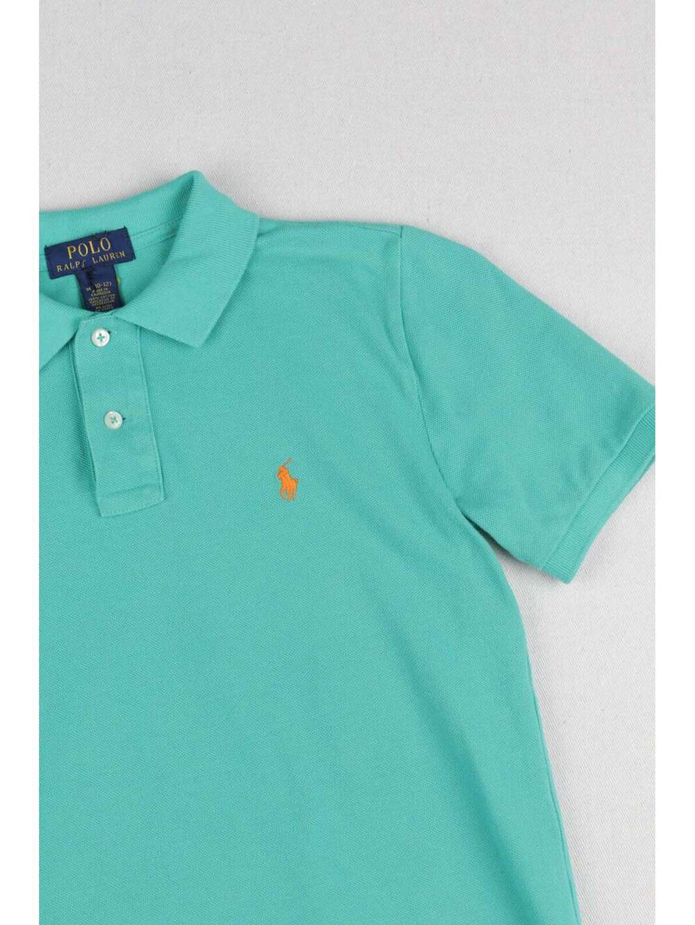 2010's Polo Ralph Lauren Kids Turquoise Short Sleeve Polo